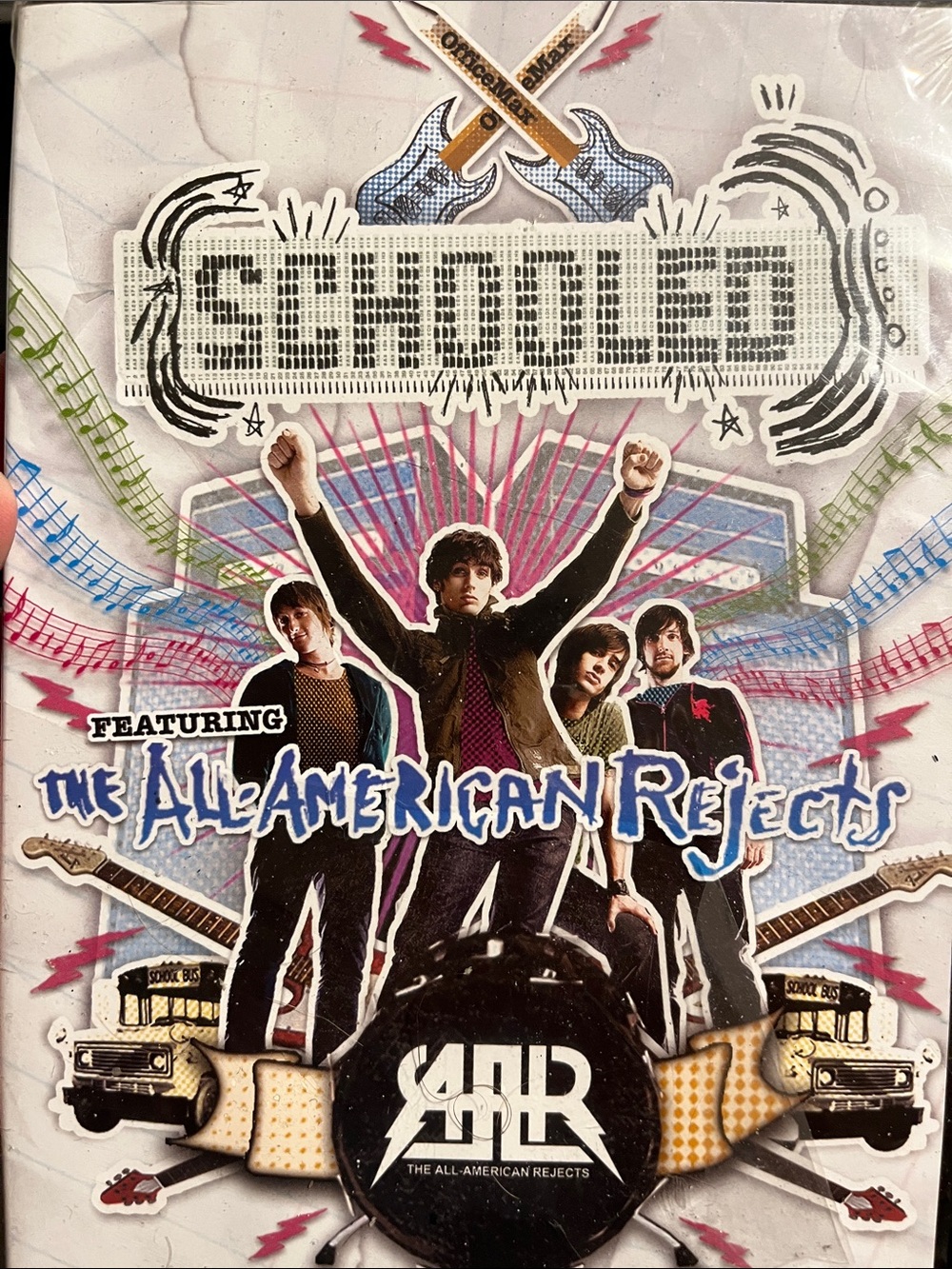 The All-American Rejects 'Schooled' DVD - Office Max Exclusive